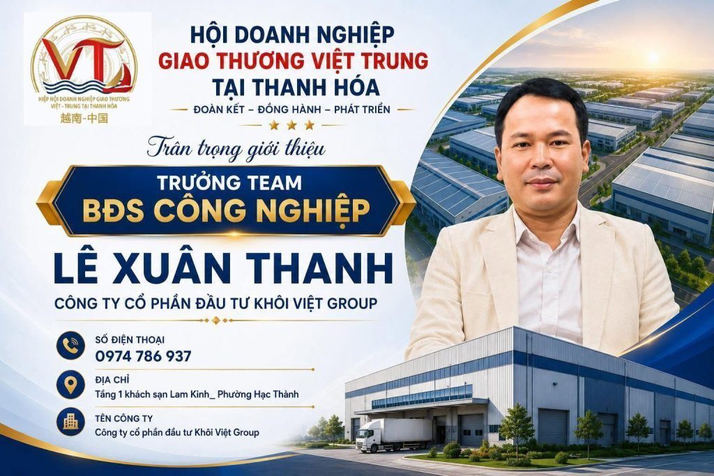 GIỚI THIỆU TRƯỞNG TEAM BẤT ĐỘNG SẢN CÔNG NGHIỆP GIỚI THIỆU TRƯỞNG TEAM BẤT ĐỘNG SẢN CÔNG NGHIỆP